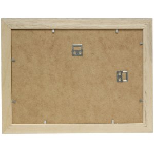 s221f3 Beige fotolijst met Passepartout voor 2 fotos 10x15 cm