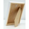 s223k1 Houten lijst in wit met passe-partout 40x60 cm