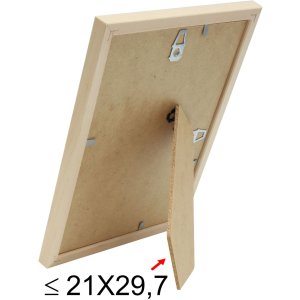 s236h1 Houten lijst in natuurkleur 10x15 cm