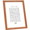 s236h2 Houten lijst in bruin 40x50 cm