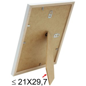 Deknudt s236k1 Houten lijst in wit 13x18 cm