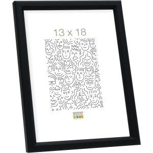 s236k2 Houten lijst in zwart 18x24 cm