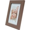 s46kf3 Houten lijst in beige met parelbies 15x15 cm