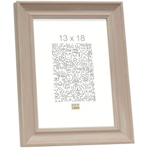 s46lf3 Rustieke Stijl Geschilderde Beige Fotolijst 18x24 cm