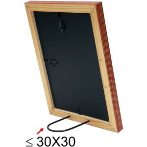 s46mf3 Bruine houten lijst in verweerde afwerking 15x15 cm