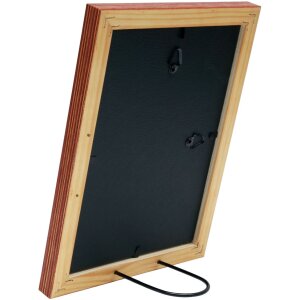 s46mf3 Bruine houten lijst in een verweerde afwerking 20x25 cm