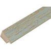 s46mf8 Groene houten lijst in verweerde afwerking 15x20 cm