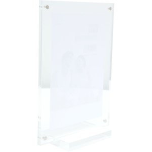 s58sc1 Transparante magnetische lijst met standaard 20x20 cm