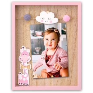 Ryan Baby Lijst 10x15 cm roze