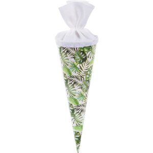 Schoolkegel 35 cm Monstera