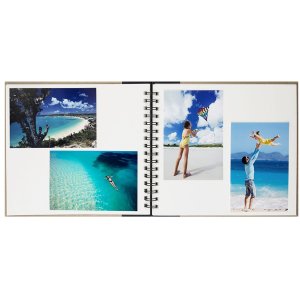 Spiraal Album Eskis 23x27 cm wit