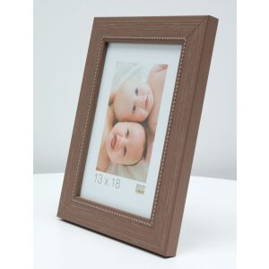 s46kf3 Houten lijst in beige met parelbies