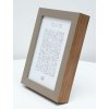 s46ph3 Houten lijst in beige met houtkleurige rand