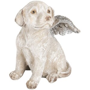 Decoratie Hond met Vleugels 16x13x20 cm - 6pr2659