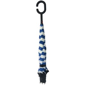 Paraplu ø 60 cm blauw-wit - jzum0028