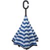 Paraplu ø 60 cm blauw-wit - jzum0028