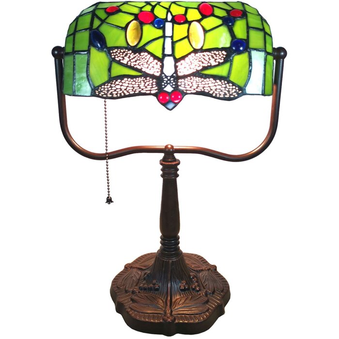 Bureaulamp Tiffany 25x25x42 cm E27-max 1x60W