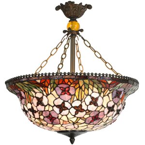 Hanglamp Tiffany ø 53x60 cm E27-3x60W - 5ll-5976