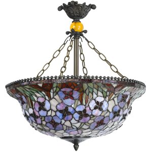 Hanglamp Tiffany ø 53x60 cm E27-3x60W - 5ll-5976