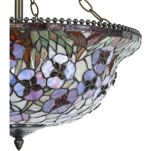 Hanglamp Tiffany ø 53x60 cm E27-3x60W - 5ll-5976