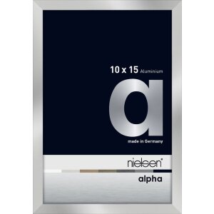 Nielsen Aluminium fotolijst Alpha 10x15 cm zilver