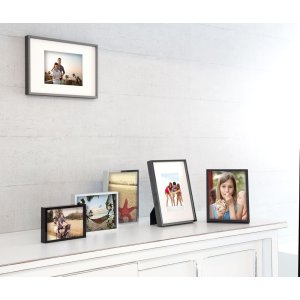 Nielsen Aluminium fotolijst Alpha 10x15 cm geanodiseerd zwart glanzend