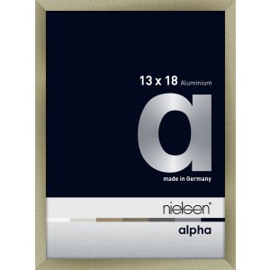 Nielsen Aluminium Fotolijst Alpha 13x18 cm geborsteld...