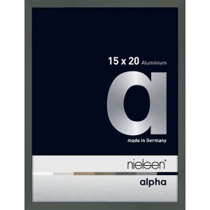 Nielsen Aluminium fotolijst Alpha 15x20 cm platina