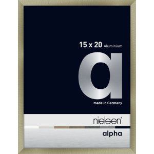 Nielsen Aluminium fotolijst Alpha 15x20 cm geborsteld...