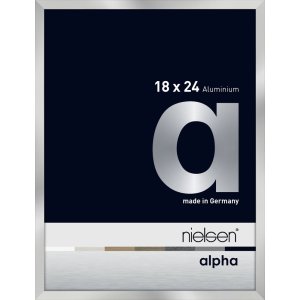 Nielsen Aluminium fotolijst Alpha 18x24 cm zilver