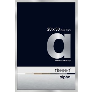 Nielsen Aluminium fotolijst Alpha 20x30 cm zilver