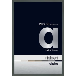 Nielsen Aluminium fotolijst Alpha 20x30 cm platina