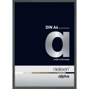 Nielsen Aluminium fotolijst Alpha 21x29,7 cm platina