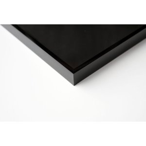 Nielsen Aluminium fotolijst Alpha 24x30 cm geanodiseerd zwart glanzend