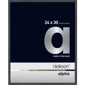 Nielsen Aluminium fotolijst Alpha 24x30 cm grijs