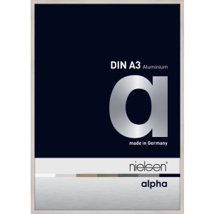 Nielsen Aluminium fotolijst Alpha 29,7x42 cm eik wit