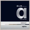 Nielsen Aluminium Fotolijst Alpha 30x30 cm eiken wit