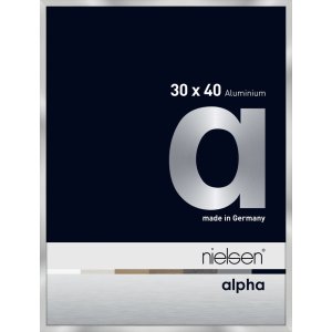 Nielsen Aluminium fotolijst Alpha 30x40 cm zilver