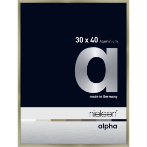 Nielsen Aluminium fotolijst Alpha 30x40 cm geborsteld...