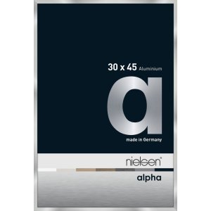 Nielsen Aluminium fotolijst Alpha 30x45 cm zilver