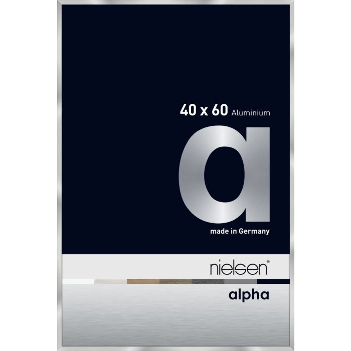 Nielsen Aluminium fotolijst Alpha 40x60 cm zilver