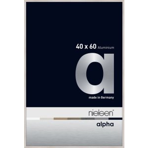 Nielsen Aluminium Fotolijst Alpha 40x60 cm eiken wit