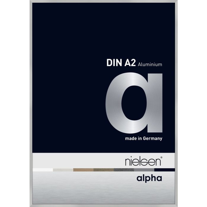 Nielsen Aluminium fotolijst Alpha 42x59,4 cm zilver mat