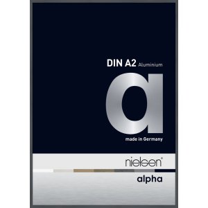 Nielsen Aluminium fotolijst Alpha 42x59,4 cm donkergrijs...