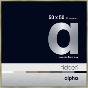 Nielsen Aluminium fotolijst Alpha 50x50 cm geborsteld...