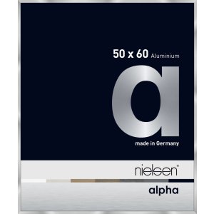 Nielsen Aluminium fotolijst Alpha 50x60 cm zilver