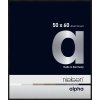 Nielsen Aluminium fotolijst Alpha 50x60 cm geanodiseerd zwart mat