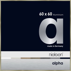 Nielsen Aluminium fotolijst Alpha 60x60 cm geborsteld...