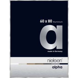 Nielsen Aluminium fotolijst Alpha 60x80 cm zilver