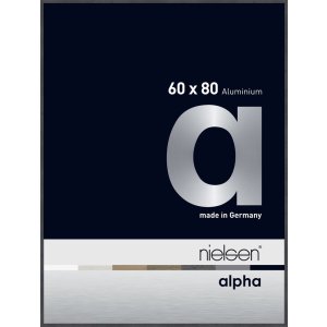 Nielsen Aluminium Fotolijst Alpha 60x80 cm grijs